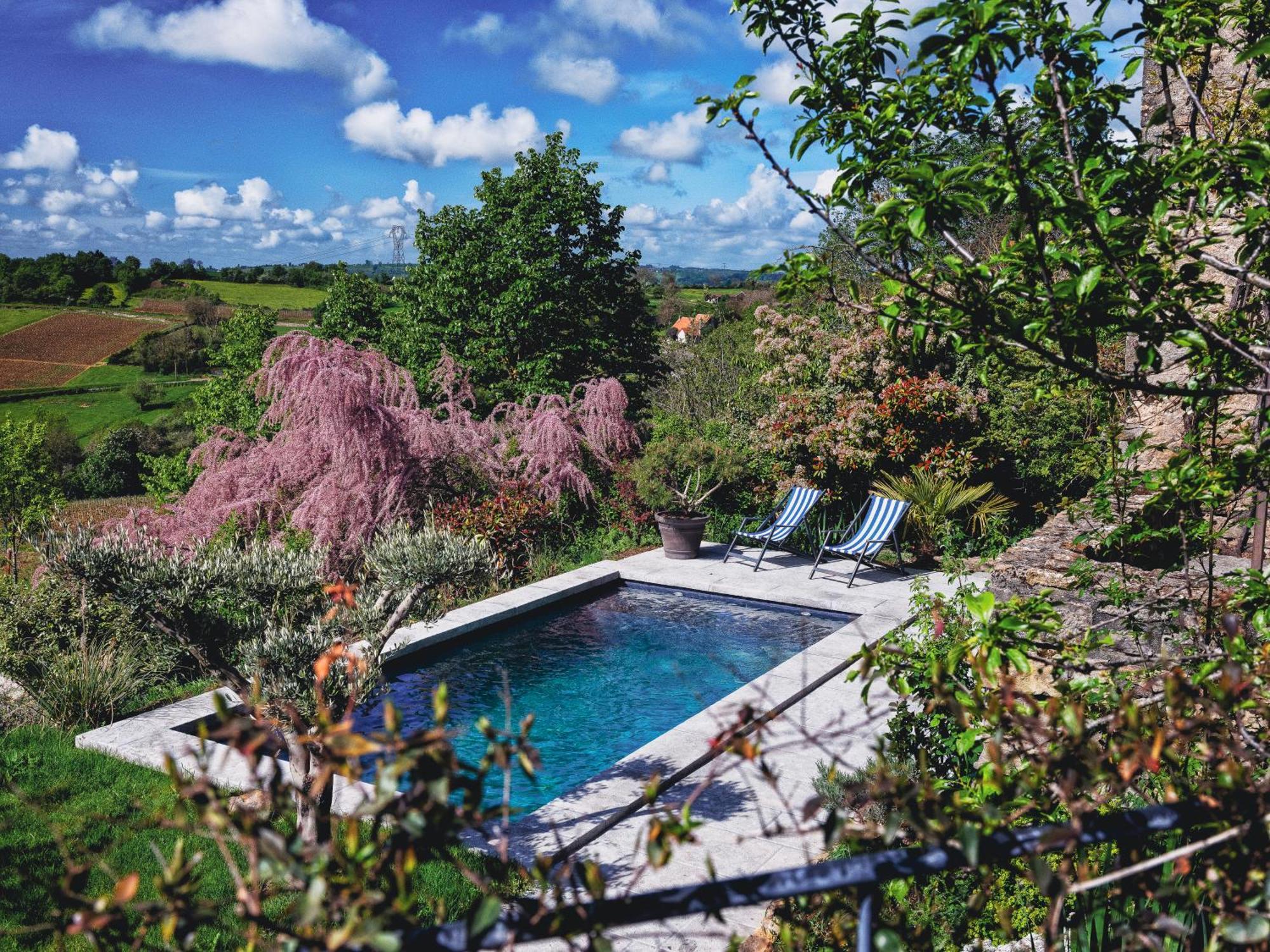 Bed and Breakfast Le Logis 46° / 4° Saint-Sernin-du-Plain Экстерьер фото